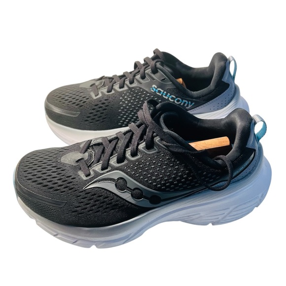 Saucony Guide 17  Women's Size 7.5 W Black Running Shoes Sneakers - Picture 6 of 8